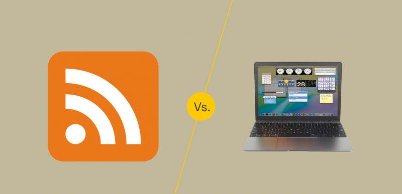Widgets vs Gadgets