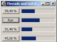 Synchronisieren von Threads und GUI