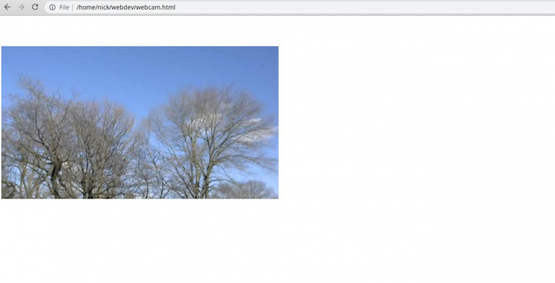 Strumień z kamery VLC w Chrome