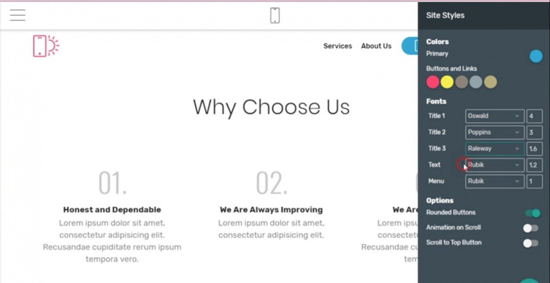 Mobirise-HTML-Editor