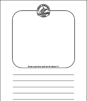 Foglio di lavoro del West Virginia.
