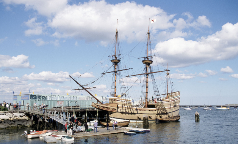 Nachbau, Mayflower II, Plymouth, MA