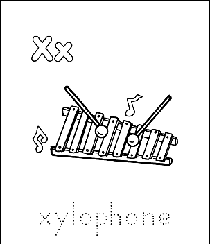 Buchstabe X 3