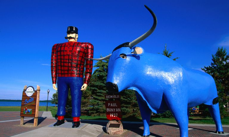 Paul Bunyan og hans trofaste blå okse, Babe