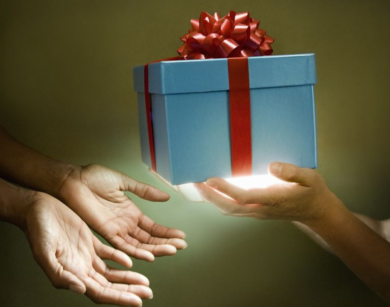 Il regalo è un esempio di verbing