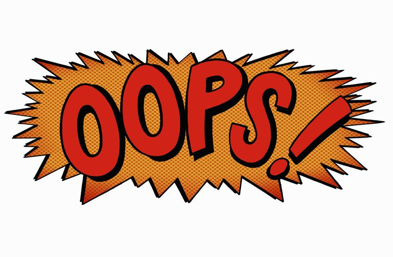 exclamation - oups