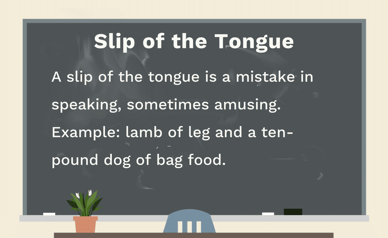 Definición y ejemplo de lapsus de lengua