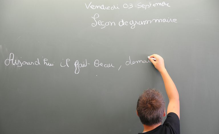 フランス語の授業