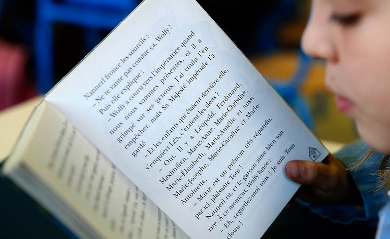 Leser fransk
