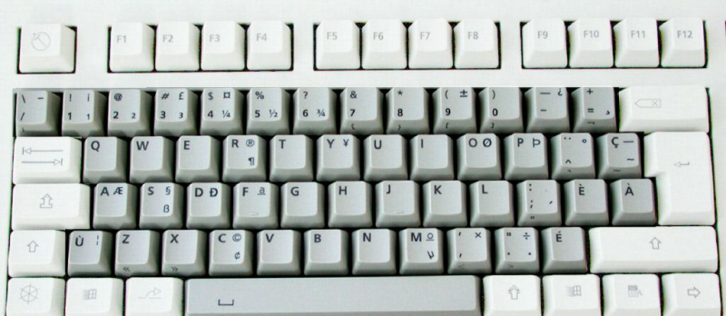 Fransk kanadisk tastatur
