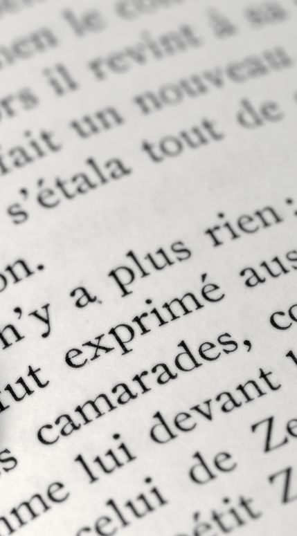 Livro de texto francês
