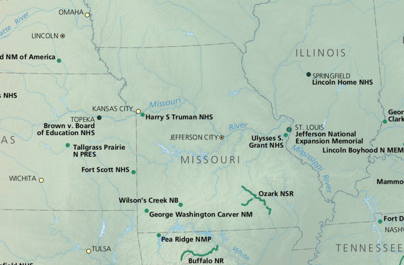Parchi nazionali nel Missouri