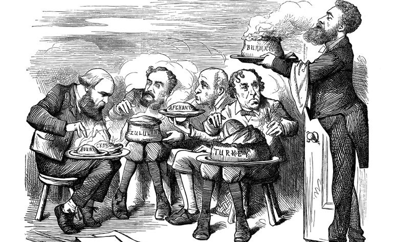 Caricature politique représentant l