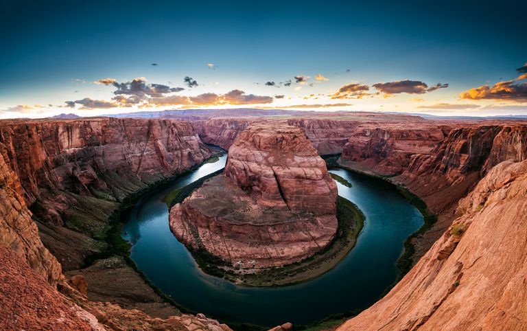 Der Horseshoe Bend im Colorado River
