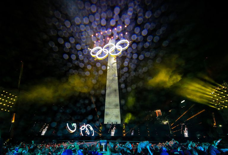 Olympischen Jugendspiele 2018 in Buenos Aires - Eröffnungszeremonie