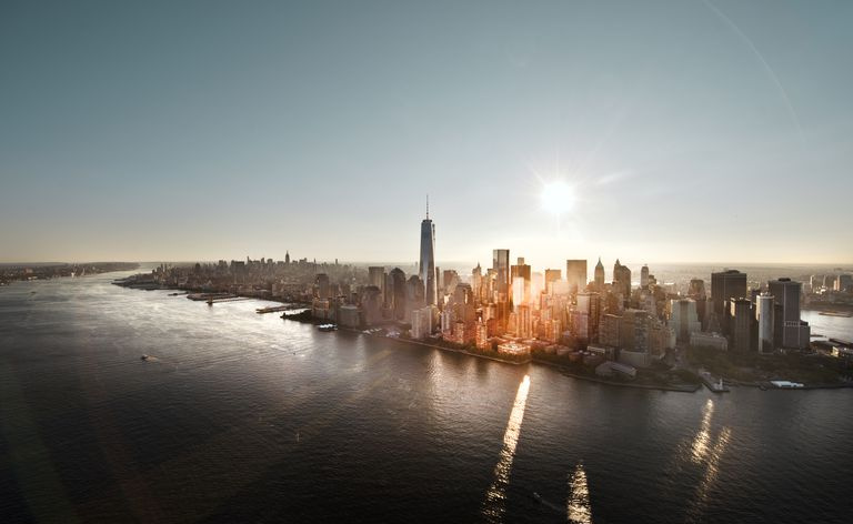 Antenna di Manhattan, New York all