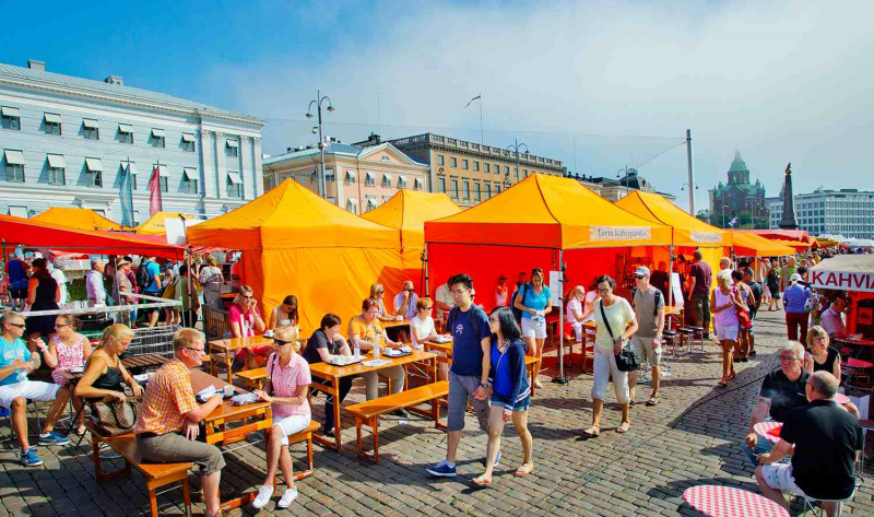 Rynek w Helsinkach
