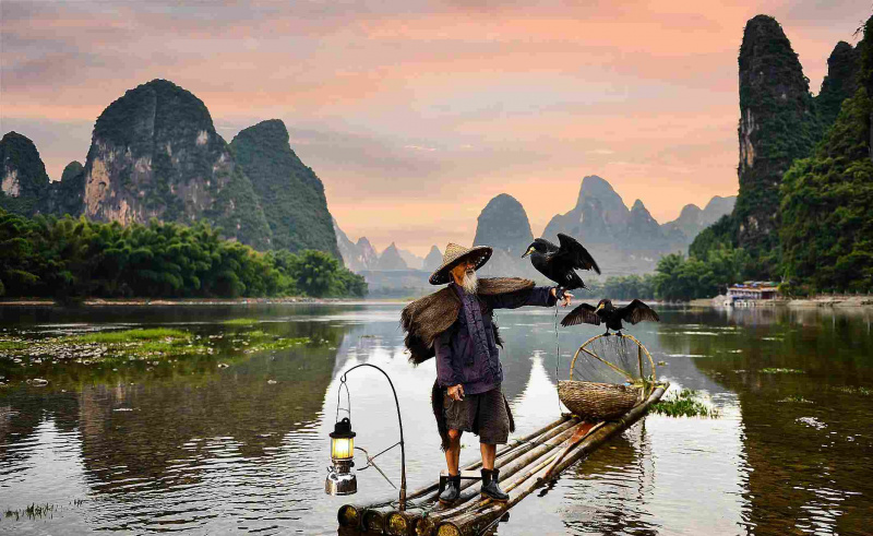 Pêcheur de Guilin