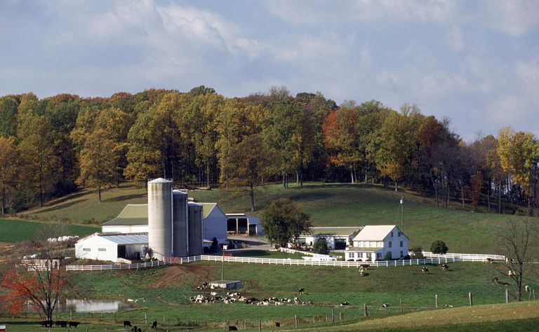Eine Farm in Pennsylvanien