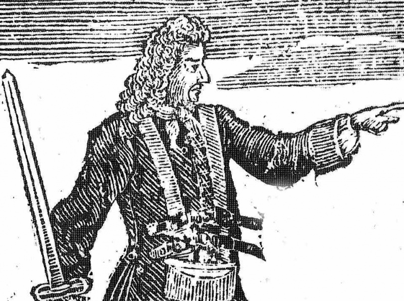 Gravura de Charles Vane