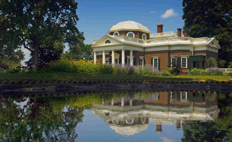 Monticello - Heimat von Thomas Jefferson