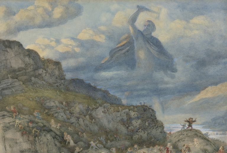 Thor e os anões, 1878