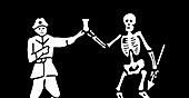 Le drapeau pirate de Bartholomew Roberts