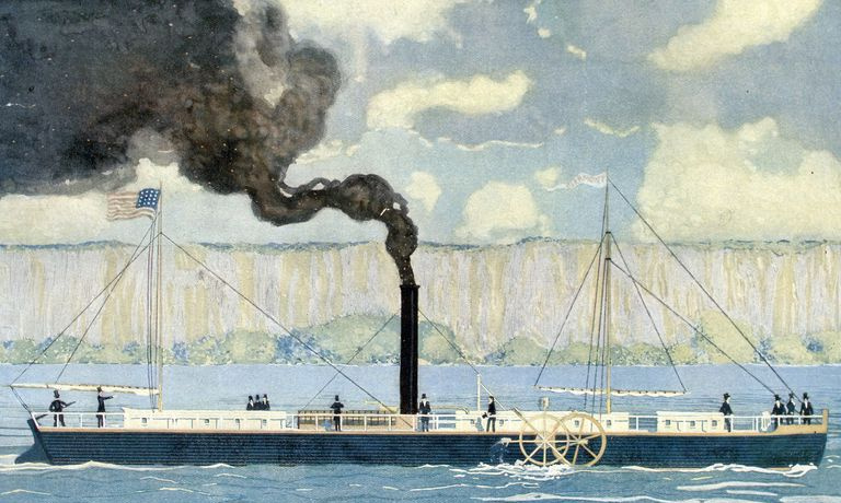 Illustrazione di Robert Fulton