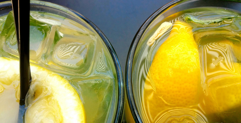 Plan de limonade fraîche