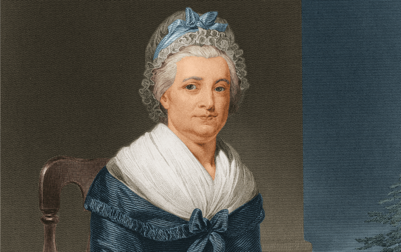 Martha Washington um 1790