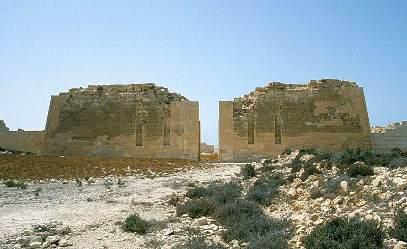 Taposiris Magna - Piloni del Tempio di Osiride