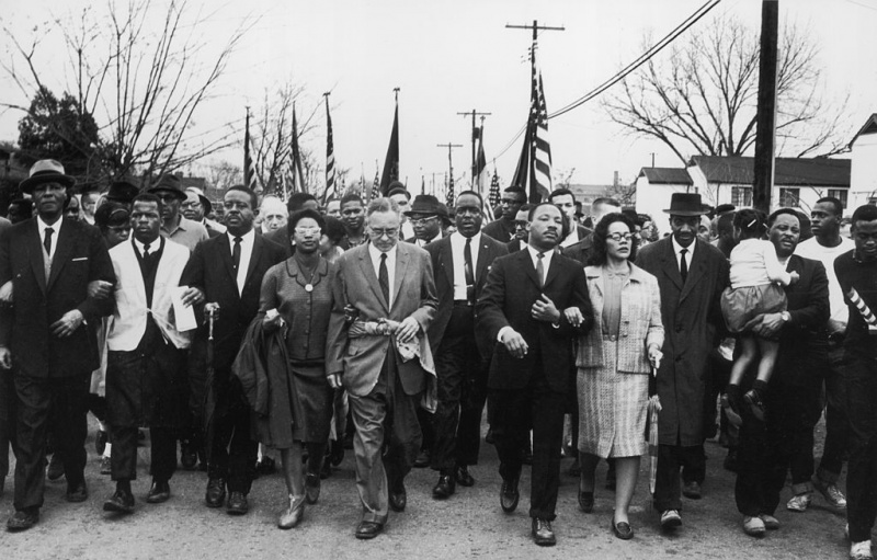 Marcha líder de Martin Luther King Jr.