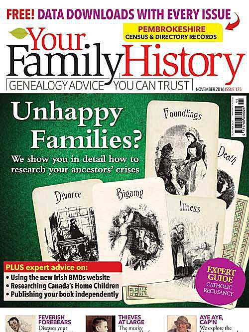 Ihre Zeitschrift für Familiengeschichte, früher Ihr Familienstammbaum