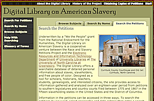 Digitalt bibliotek om amerikansk slaveri