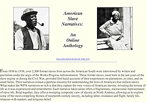 American Slave Narratives: An Online Anthology