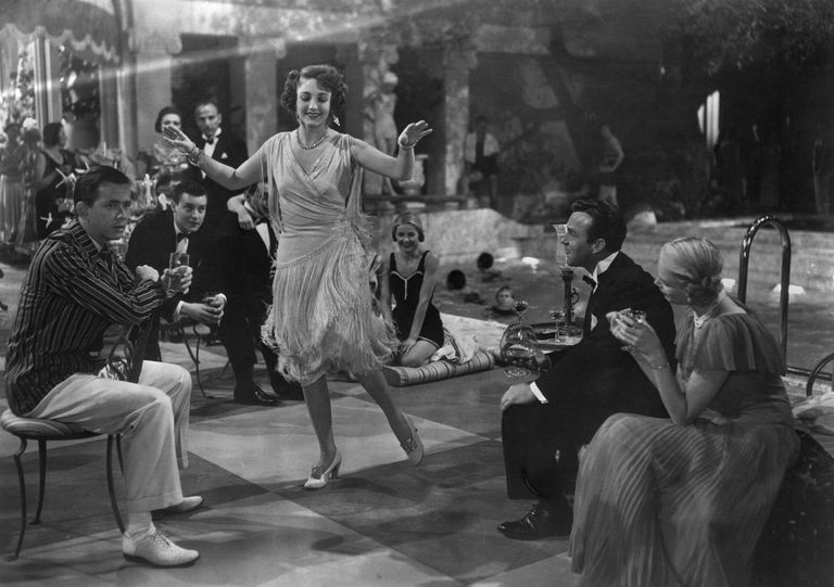 Partyszene aus dem Film The Great Gatsby