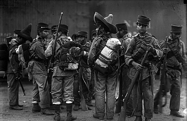 Unge soldater klare til å mobilisere føderale tropper i 1913