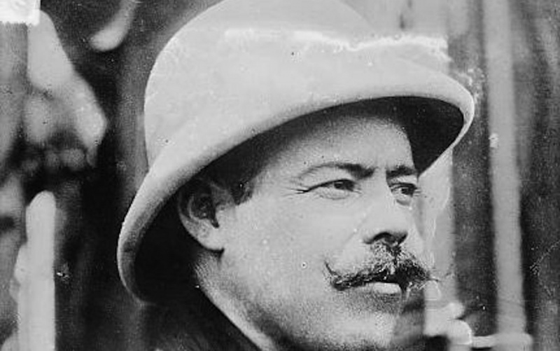 Pancho Villa, wie er während der Revolution in der Presse der Vereinigten Staaten erschien.