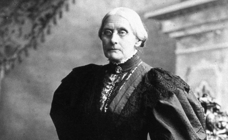 Susan B. Anthony, por volta de 1898