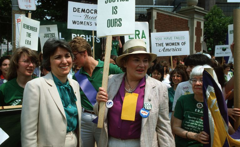 Eleanor Smeal e Bella Rauch al 1982 Donne