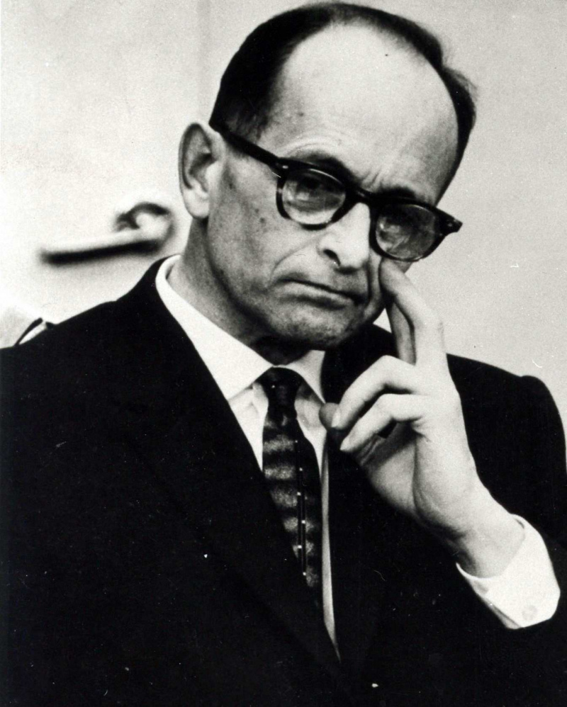 Adolf Eichmann na rozprawie