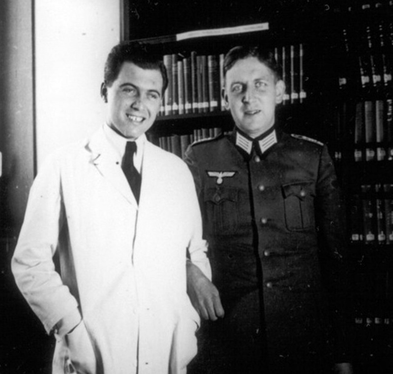 Josef Mengele i kolega