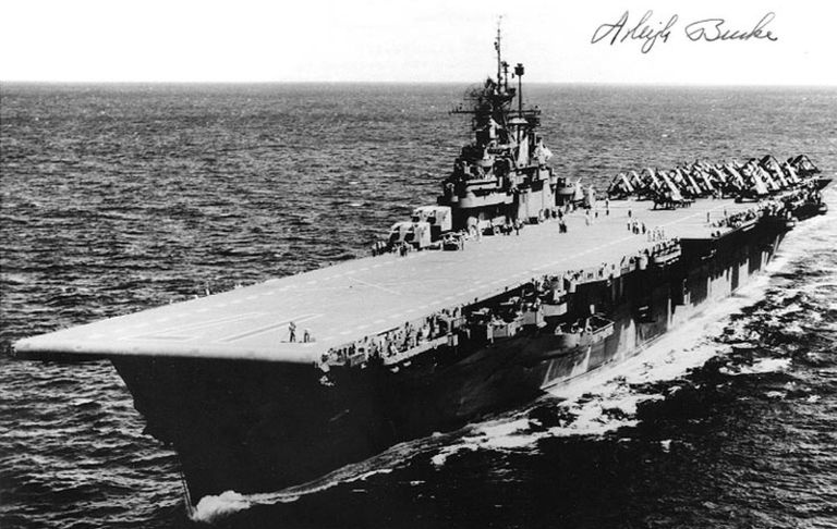 USS Bunker Hill (CV-17), 1945