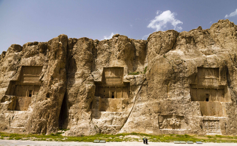 Persiske imperiets graver til Naqsh-e Rostam, Marvdascht, Fars, Iran, Asia