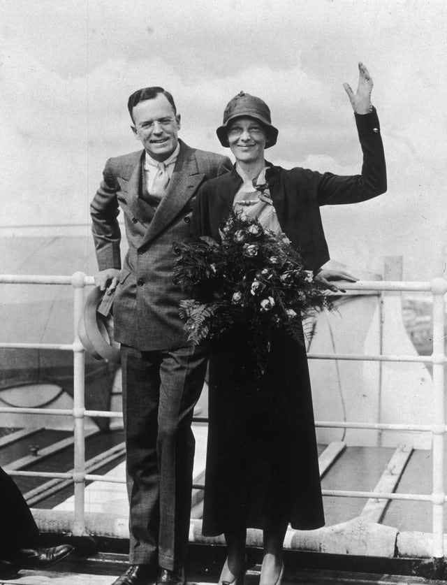 Amelia Earhart i George Palmer Putnam