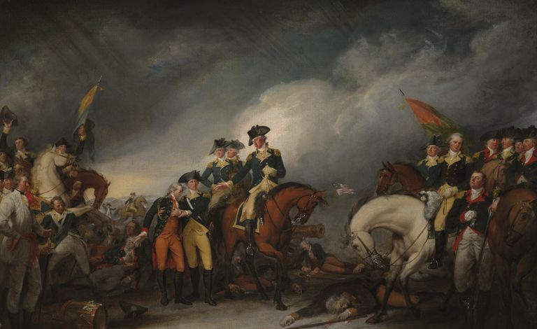 Hesiešu sagūstīšana Trentonā, 1776. gada 26. decembris, Džons Trumbuls
