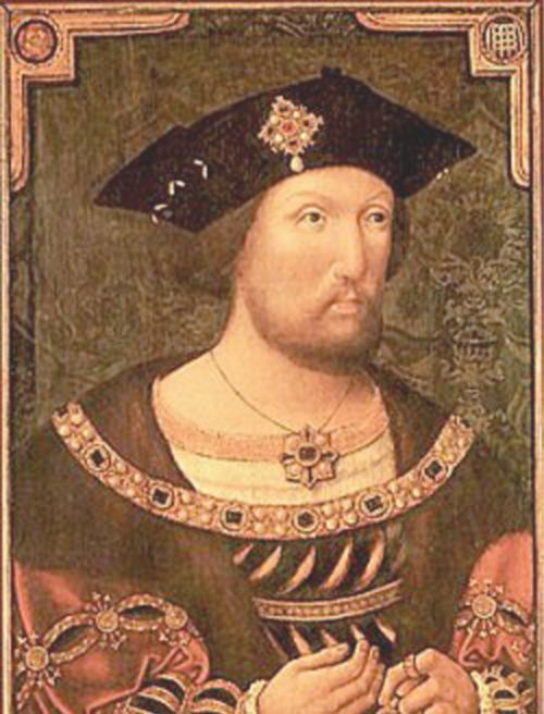 Le jeune roi Henri VIII