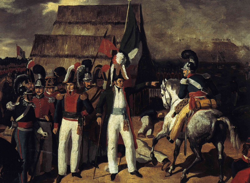 Ģenerālis Antonio Lopess de Santa Anna, 1829
