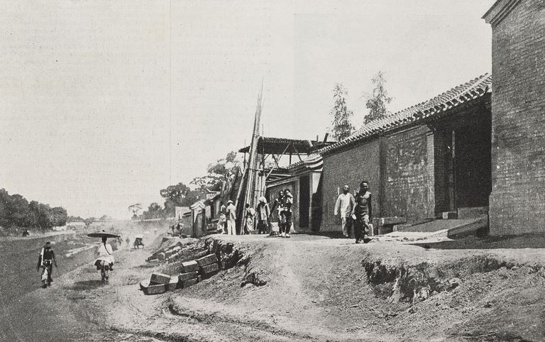 Strada davanti all