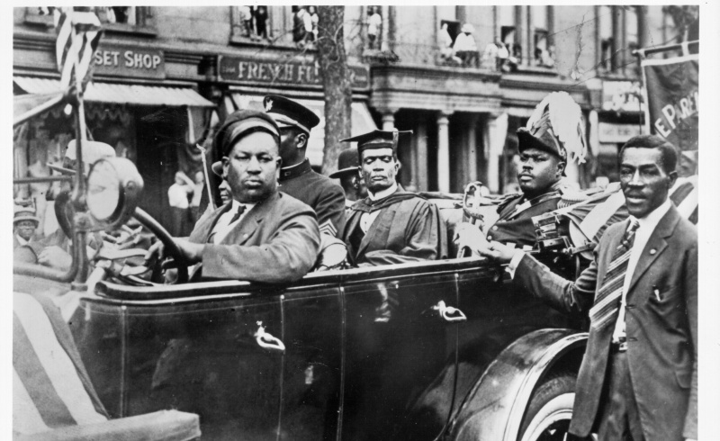 marcus garvey en harlem